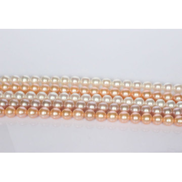 6-7mm Aaaa Grade Round Natural Pearl Strand (ES255)